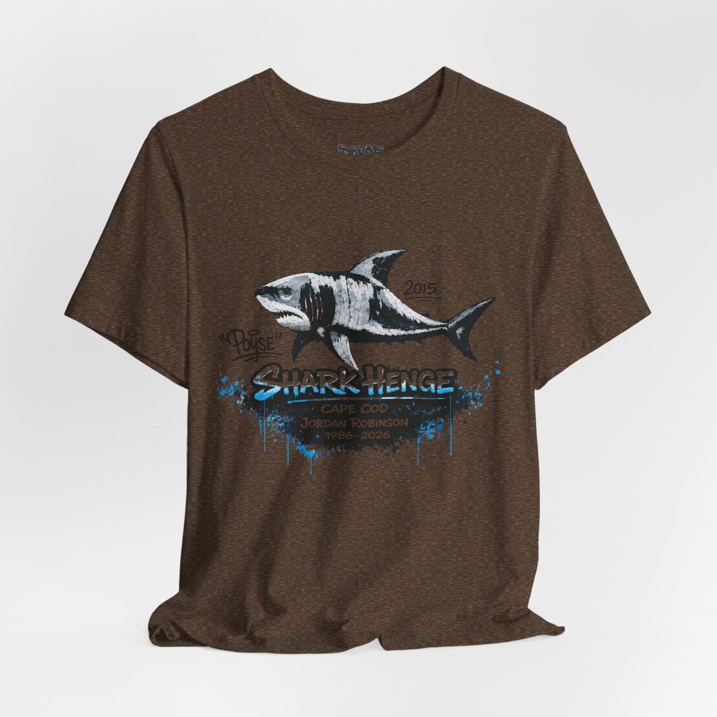 Shark Henge Cape Cod T-Shirt — "In Memory"