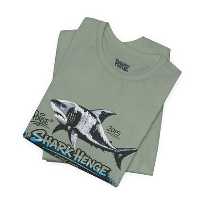 Shark Henge Cape Cod T-Shirt — "In Memory"