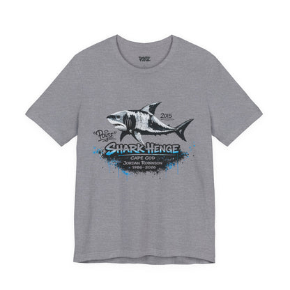 Shark Henge Cape Cod T-Shirt — "In Memory"