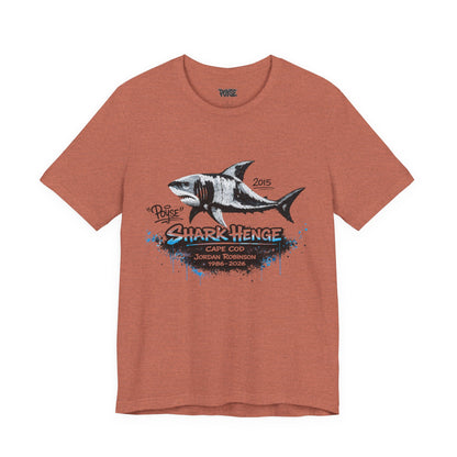 Shark Henge Cape Cod T-Shirt — "In Memory"