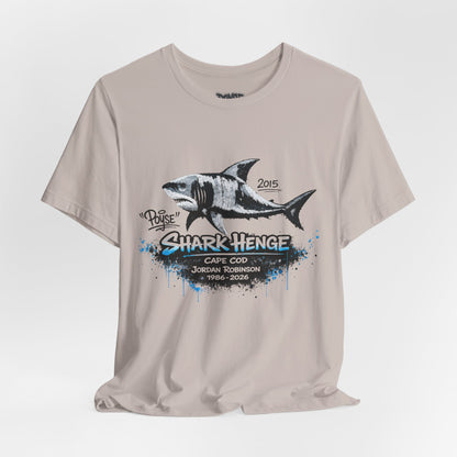 Shark Henge Cape Cod T-Shirt — "In Memory"