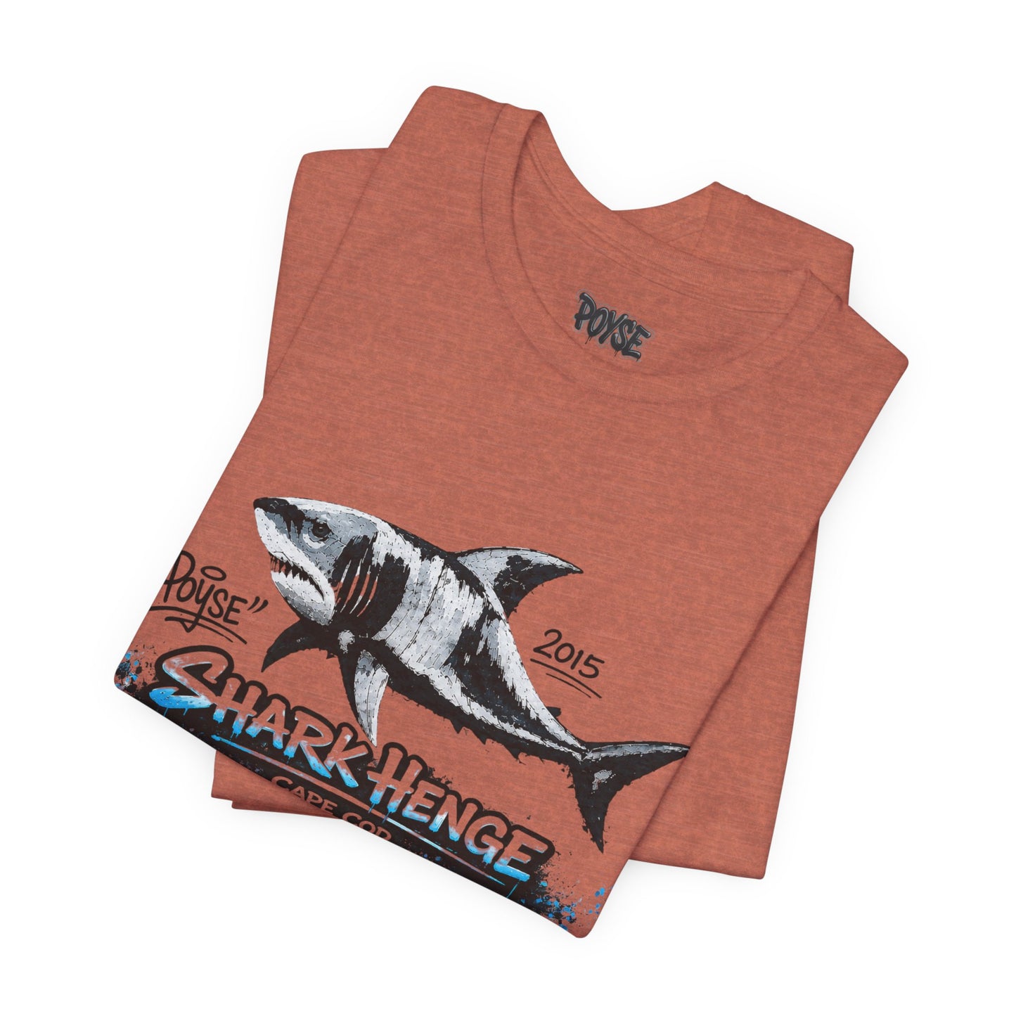 Shark Henge Cape Cod T-Shirt — "In Memory"