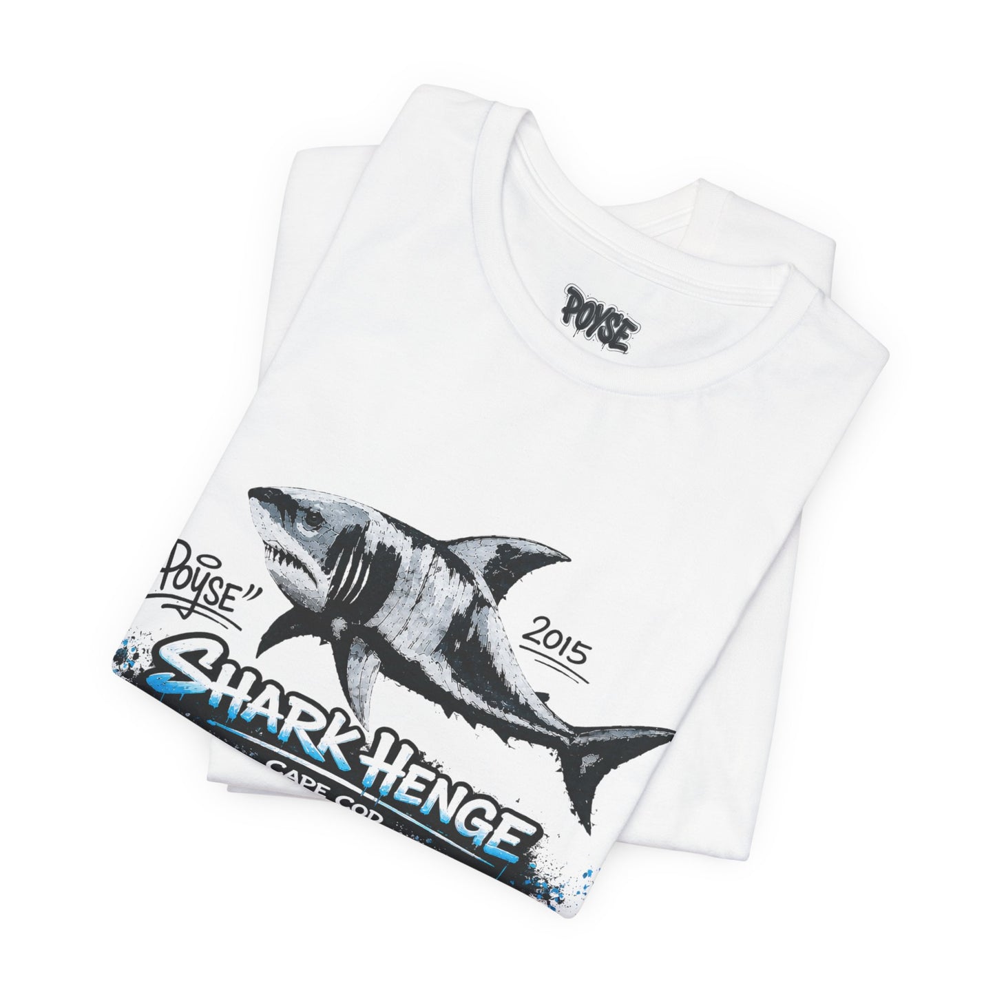 Shark Henge Cape Cod T-Shirt — "In Memory"