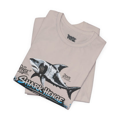 Shark Henge Cape Cod T-Shirt — "In Memory"