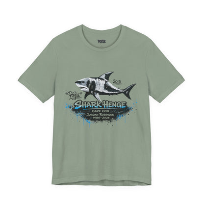 Shark Henge Cape Cod T-Shirt — "In Memory"
