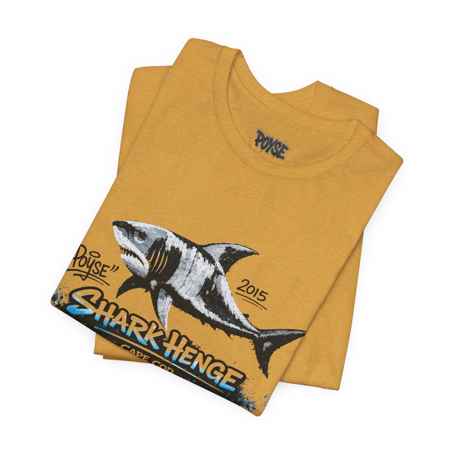 Shark Henge Cape Cod T-Shirt — "In Memory"