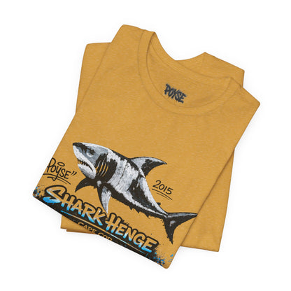 Shark Henge Cape Cod T-Shirt — "In Memory"