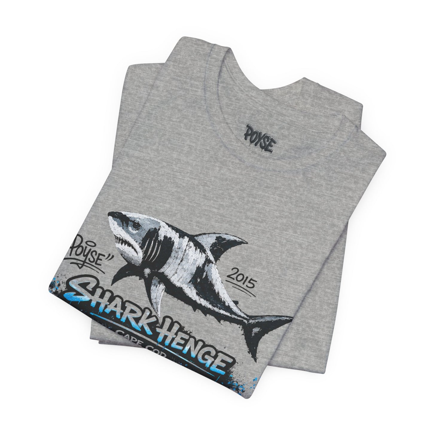 Shark Henge Cape Cod T-Shirt — "In Memory"