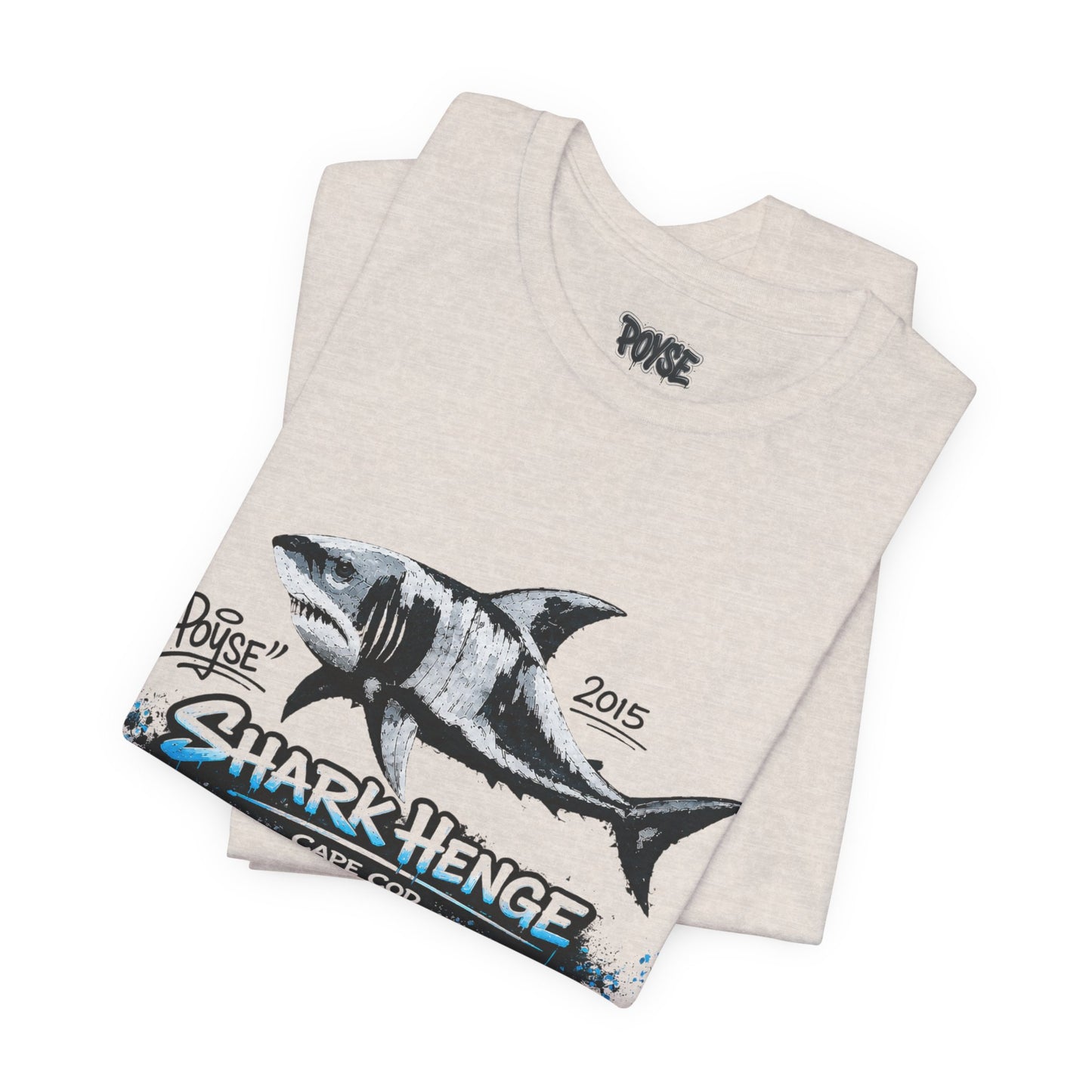 Shark Henge Cape Cod T-Shirt — "In Memory"