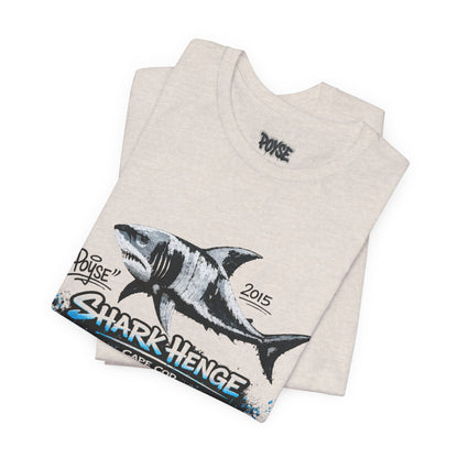 Shark Henge Cape Cod T-Shirt — "In Memory"