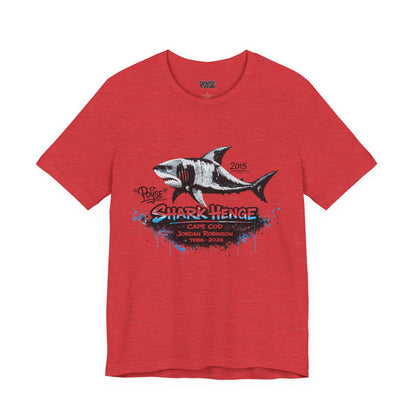 Shark Henge Cape Cod T-Shirt — "In Memory"