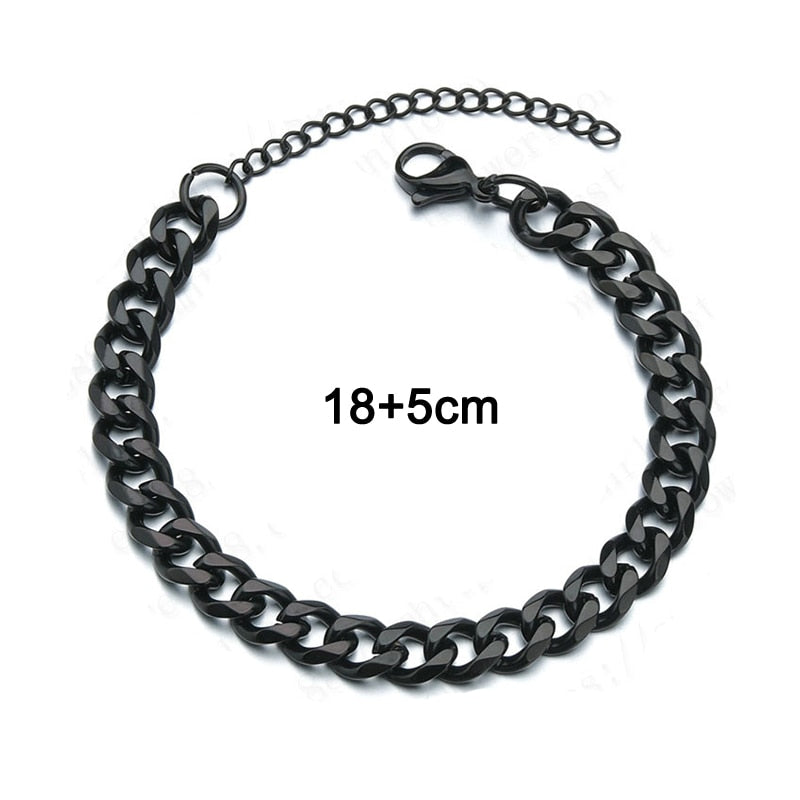 Curb Cuban Chain Bracelet